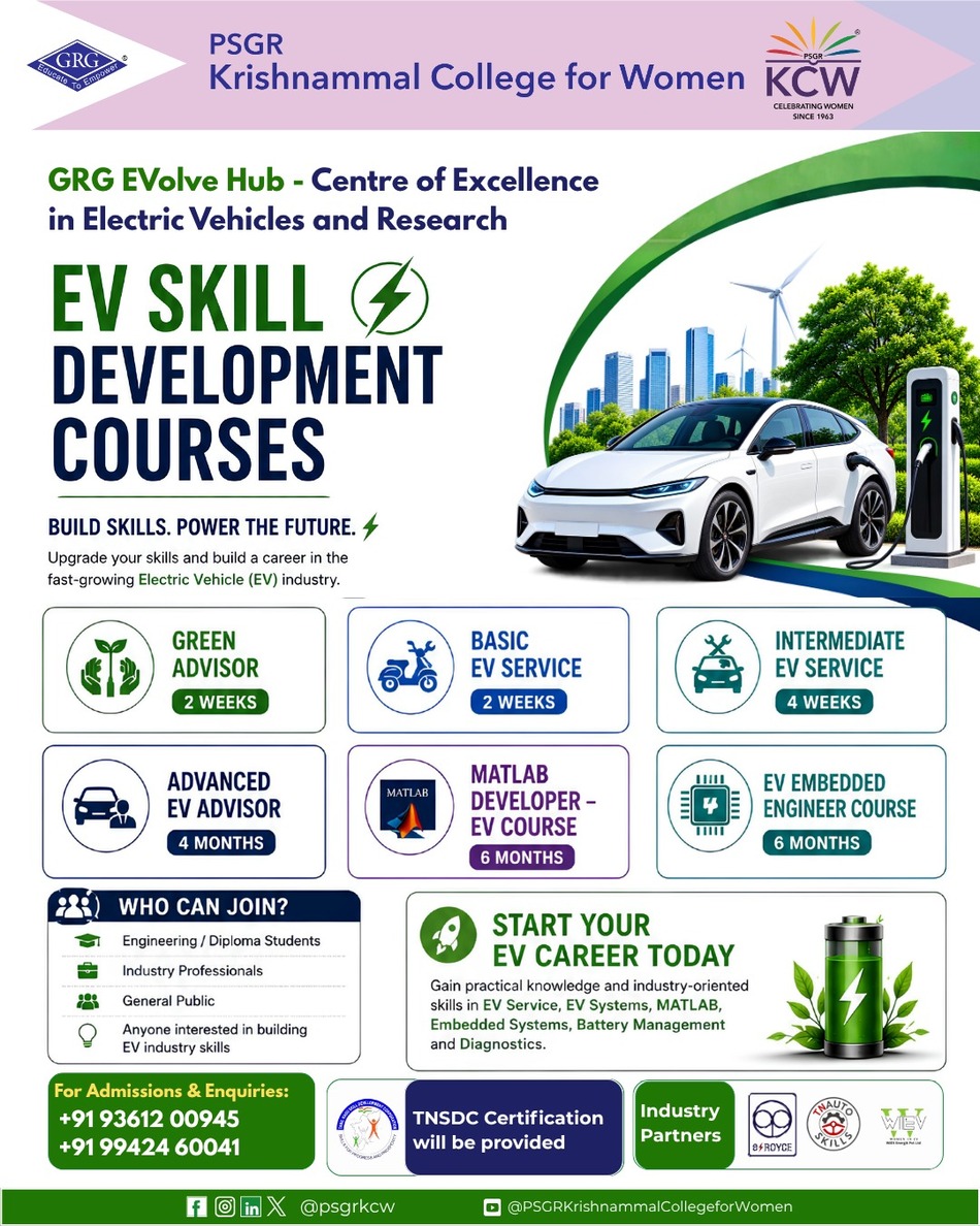 GRG EVolve Hub - EV Skill Development Courses