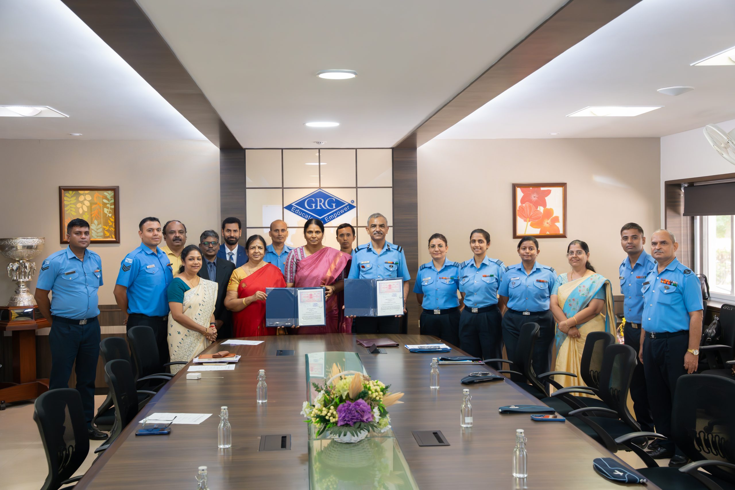 MoU with Indian Air Force