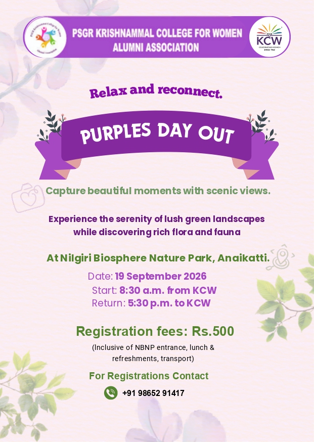 Purples Day Out 2026